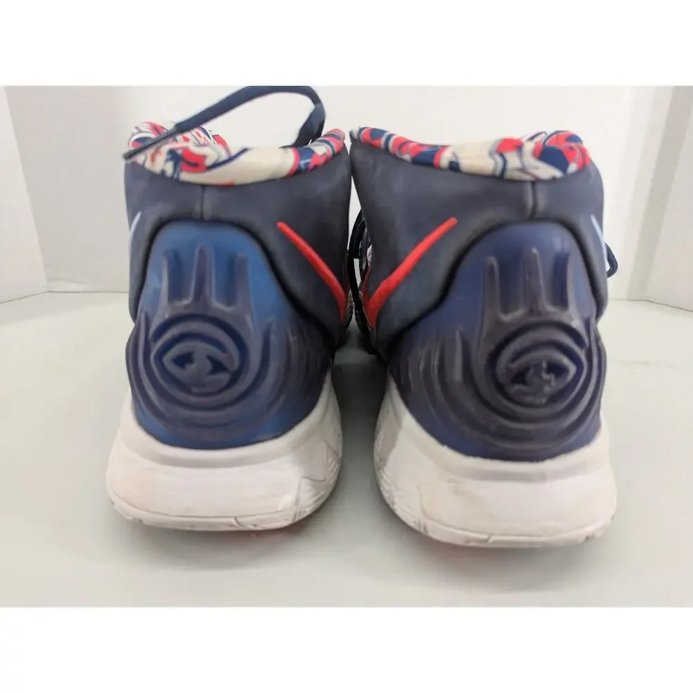 Nike Kyrie 6 Blue White Pink Shoes Size 17